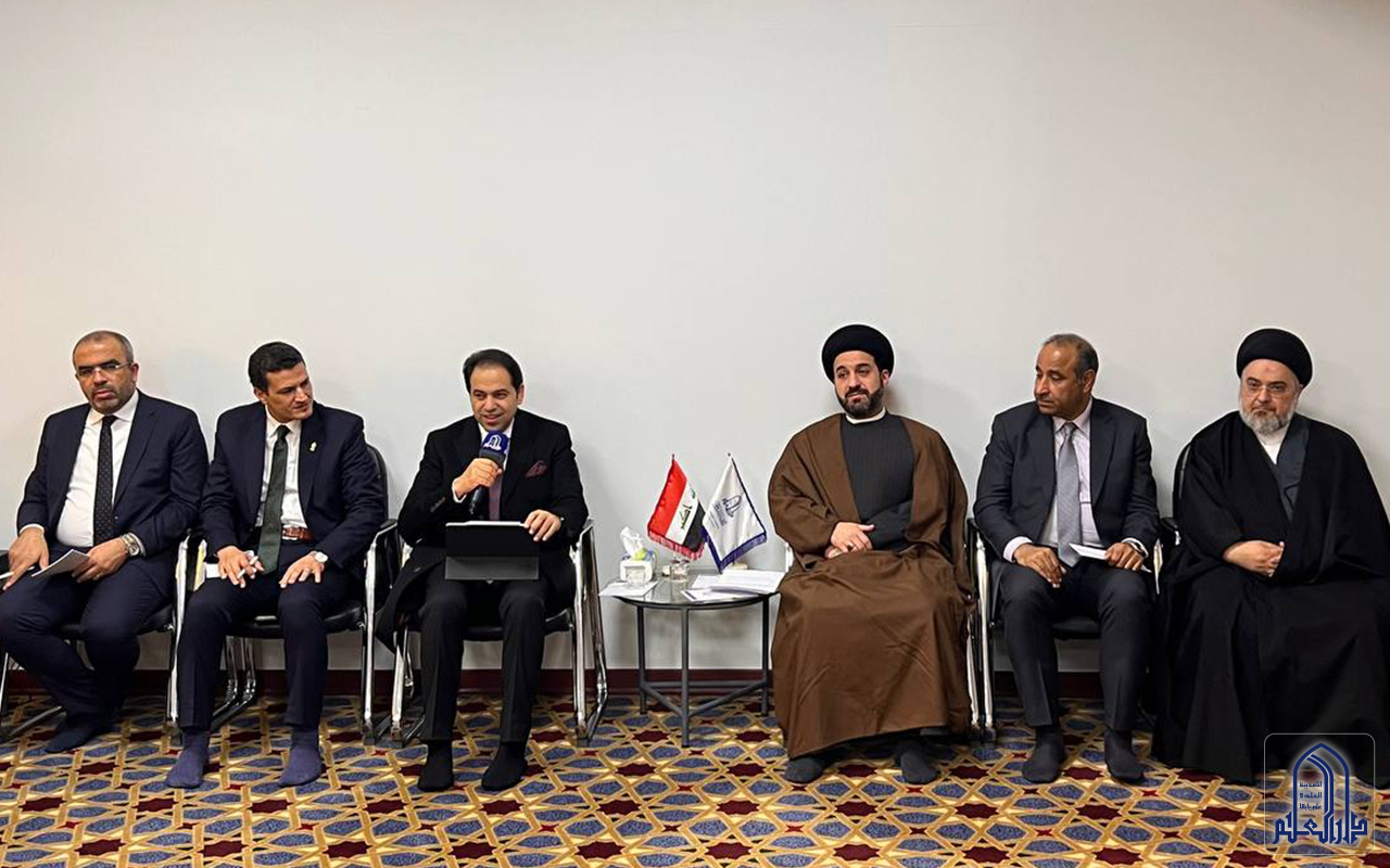 وفد مجلس حكماء المسلمين في مدينة النجف الأشرف